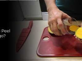 How to peel a mango